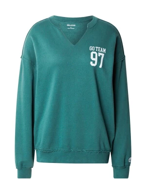 Foto van product HOLLISTER Sweatshirt smaragd / wit