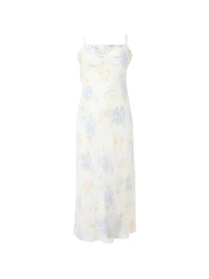 Foto van product HOLLISTER Zomerjurk beige / pastelblauw / wit