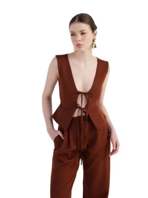 Foto van product HOLLY LOLLY Gilet bruin