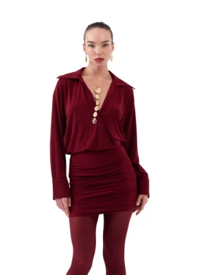 Foto van product HOLLY LOLLY Jurk bordeaux