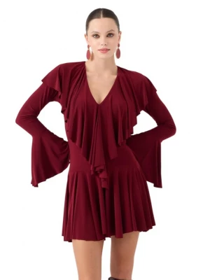Foto van product HOLLY LOLLY Jurk bourgogne