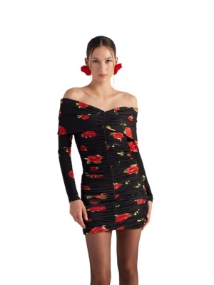 Foto van product HOLLY LOLLY Jurk groen / rood / zwart