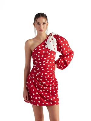 Foto van product HOLLY LOLLY Jurk rood / wit