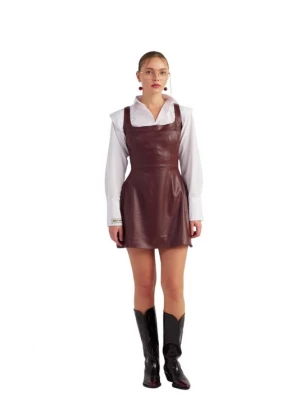 Foto van product HOLLY LOLLY Jurk wijnrood