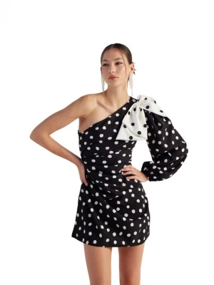 Foto van product HOLLY LOLLY Jurk zwart / wit