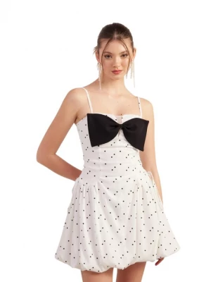 Foto van product HOLLY LOLLY Jurk zwart / wit