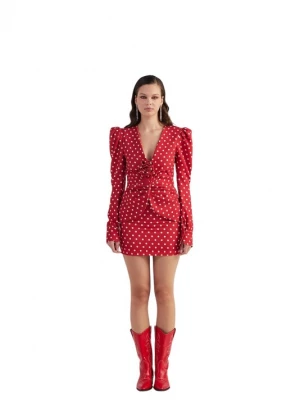 Foto van product HOLLY LOLLY Tussenjas rood / wit