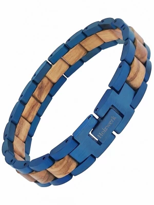 Foto van product Holzwerk Armband 'DIEKSEE' blauw