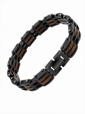 Foto van product Holzwerk Armband 'FELDSEE' grijs