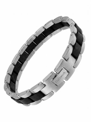 Foto van product Holzwerk Armband 'KALKSEE' zilver