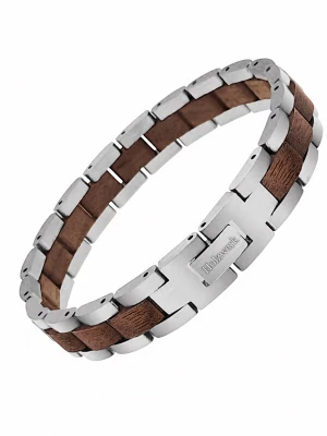 Foto van product Holzwerk Armband 'PINNSEE' zilver