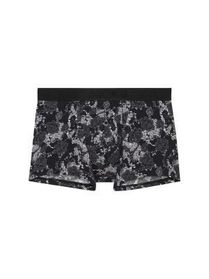 Foto van product HOM Boxershorts 'Fairmont' donkergrijs / zwart / wit