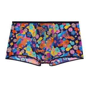 Foto van product HOM Boxershorts nachtblauw / aqua / lila / oranje