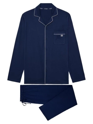 Foto van product HOM Pyjama lang 'Rafael' donkerblauw