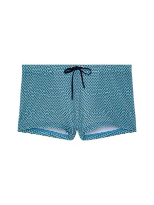 Foto van product HOM Zwemshorts ' Swim Shorts Espresso ' blauw / turquoise