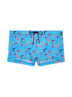 Foto van product HOM Zwemshorts ' Swim Shorts Lido ' blauw / lichtblauw