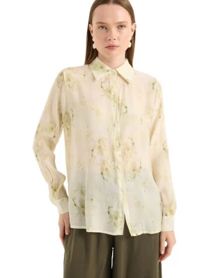 Foto van product HOME STORE Blouse crème / lichtgroen