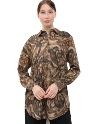 Foto van product HOME STORE Blouse ombergrijs / lichtbruin / donkerbruin