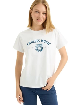 Foto van product HOME STORE Shirt blauw / wit