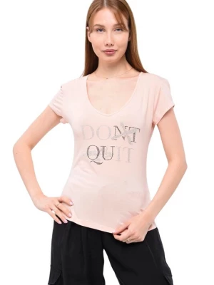 Foto van product HOME STORE Shirt 'Verev' rosa / zwart / zilver