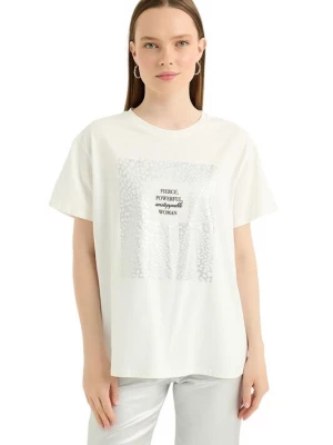 Foto van product HOME STORE Shirt zwart / zilver / wit