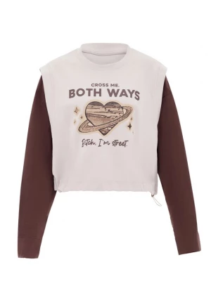 Foto van product HOMEBASE Sweatshirt beige / bruin / geel