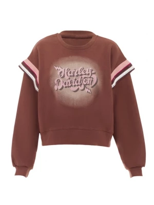 Foto van product HOMEBASE Sweatshirt bruin / pink / wit