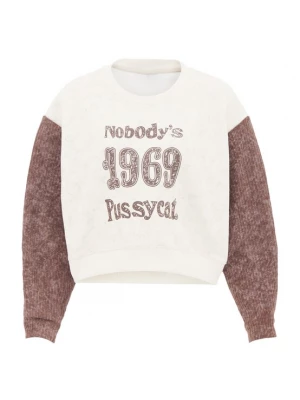 Foto van product HOMEBASE Sweatshirt bruin / wolwit