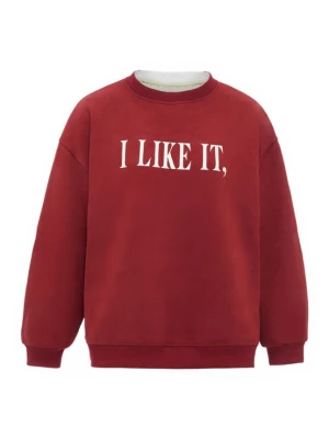 Foto van product HOMEBASE Sweatshirt rood / wit