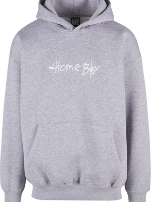 Foto van product HOMEBOY Sweatshirt 'Pencil' grijs gemêleerd / wit