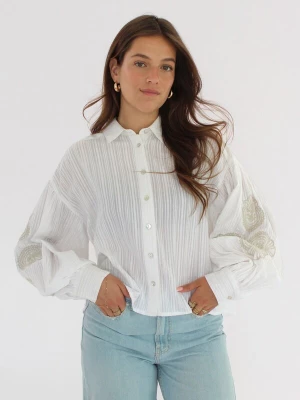 Foto van product Honnête Atelier Blouse 'Aubrey' wit