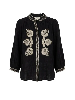 Foto van product Honnête Atelier Blouse 'Drew blouse' zwart