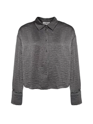 Foto van product Honnête Atelier Blouse 'Zahara' antraciet