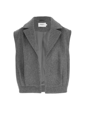 Foto van product Honnête Atelier Bodywarmer 'Lourdes' grijs