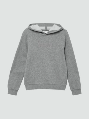 Foto van product Hooded sweatshirt met borduursel en knusse binnenkant s.Oliver grijs