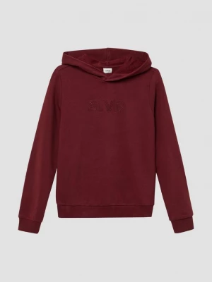 Foto van product Hooded sweatshirt met borduursel en knusse binnenkant s.Oliver rood