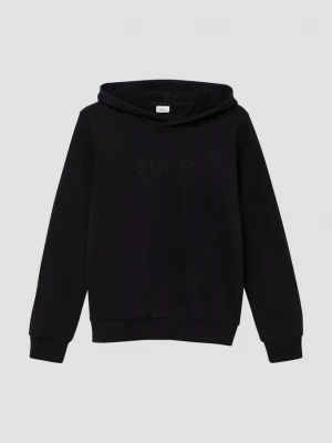 Foto van product Hooded sweatshirt met borduursel en knusse binnenkant s.Oliver zwart