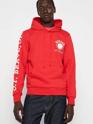 Foto van product Hoodie Diesel rood