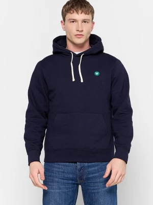 Foto van product Hoodie Double A By Wood Wood donkerblauw