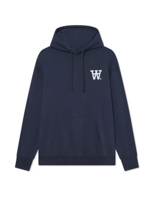 Foto van product Hoodie Double A By Wood Wood donkerblauw