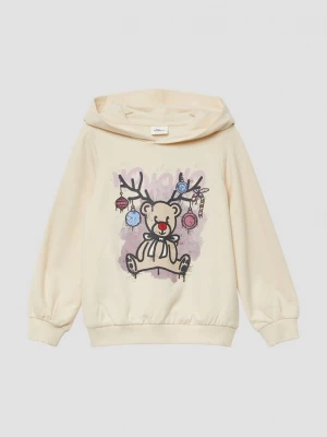 Foto van product Hoodie met kerstprint s.Oliver beżowy