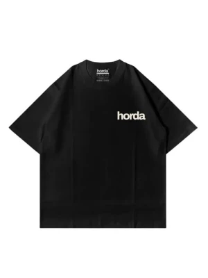 Foto van product Horda Shirt 'T-Shirt 100% Cotone Made in Italy | The Motion' zwart
