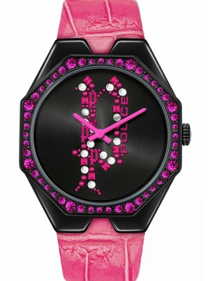 Foto van product Horloge Police donkerroze