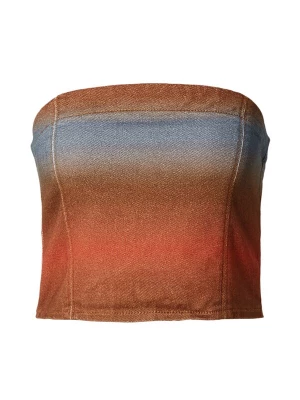 Foto van product Hosbjerg Top 'Mercy' blauw / bruin / oranje