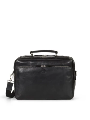 Foto van product Howard London Laptoptas 'Briefcase Bag Damien Black' zwart