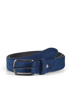 Foto van product Howard London Riem 'Howard Suede Belt Zack Blue' blauw