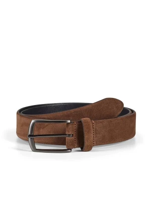 Foto van product Howard London Riem 'Howard Suede Belt Zack Mid Brown' bruin