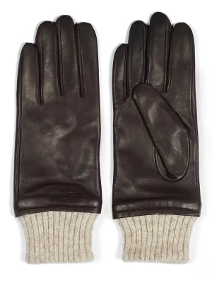 Foto van product Howard London Vingerhandschoenen 'Ella' donkerbruin