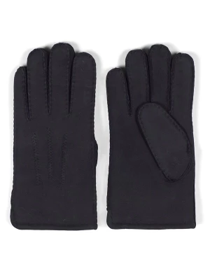 Foto van product Howard London Vingerhandschoenen 'Leather Gloves Jason Black' zwart