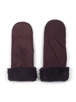 Foto van product Howard London Vingerhandschoenen 'Women's Leather Gloves Elsa Dark Brown' donkerbruin